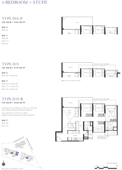 The Garden Residences - Floor Plan