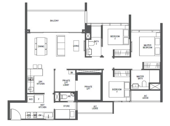 Pullman Residences - Floor Plan
