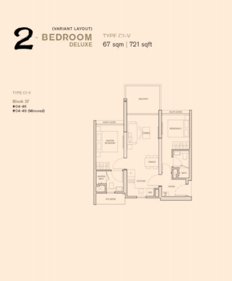 The Woodleigh Residences - Floor Plan