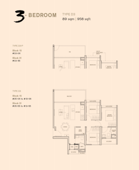 The Woodleigh Residences - Floor Plan