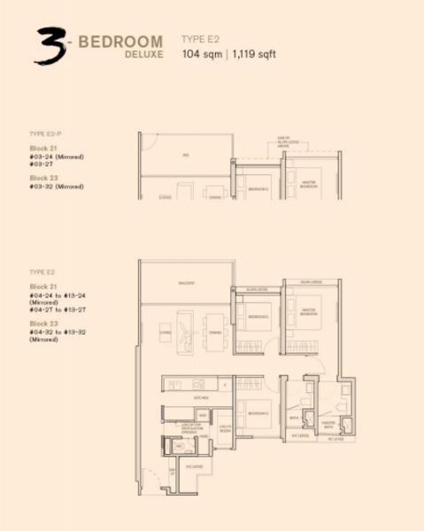 The Woodleigh Residences, 21 Bidadari Park Drive, Macpherson / Potong Pasir, 3 Bedrooms, 1,119 sqft, Apartment For Sale, by Ben Wong, 500273118 - PropertyGuru.com.sg