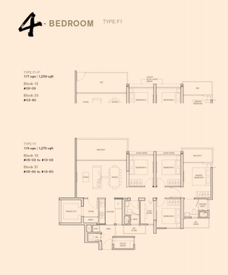 The Woodleigh Residences - Floor Plan