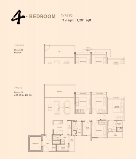 The Woodleigh Residences - Floor Plan