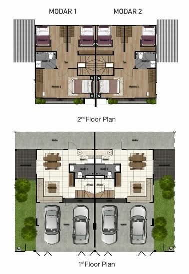 Natura Trend Srinakarin - Floor Plan
