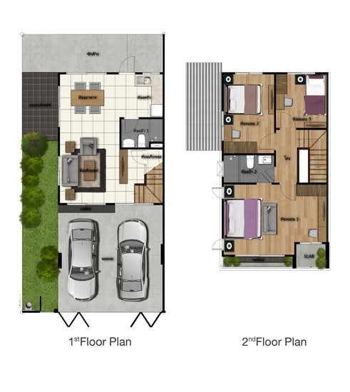 Natura Trend Srinakarin - Floor Plan