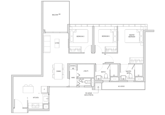 Affinity At Serangoon - Floor Plan