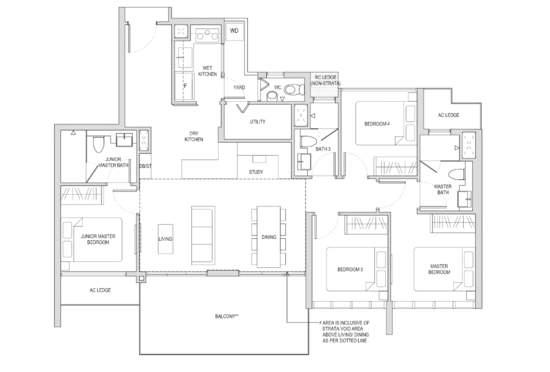Affinity At Serangoon - Floor Plan