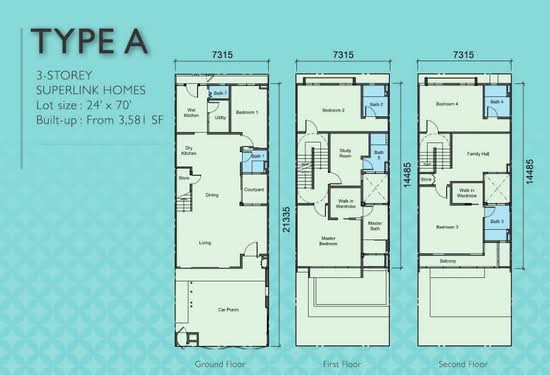 Taman Putra Prima Phase 3E - Floor Plan - iProperty.com.my