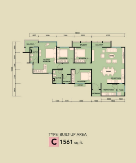 Kalista 2 - Floor Plan - iProperty.com.my