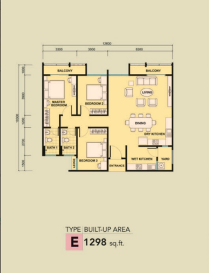 Kalista 2 - Floor Plan - iProperty.com.my
