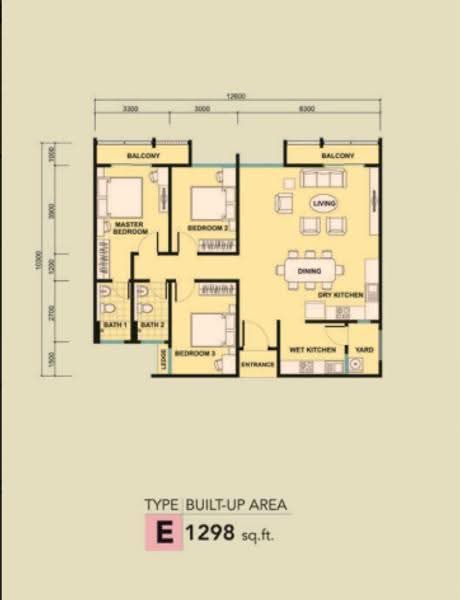 Pangsapuri untuk Dijual di Kalista 2 - Chong Ming Ming - PropertyGuru.com.my