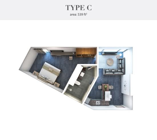 Harbour City Resort Suites Pulau Melaka - Floor Plan - iProperty.com.my
