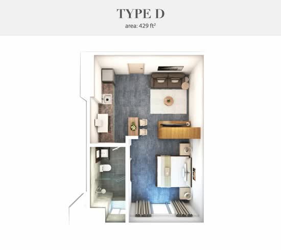 Harbour City Resort Suites Pulau Melaka - Floor Plan - iProperty.com.my