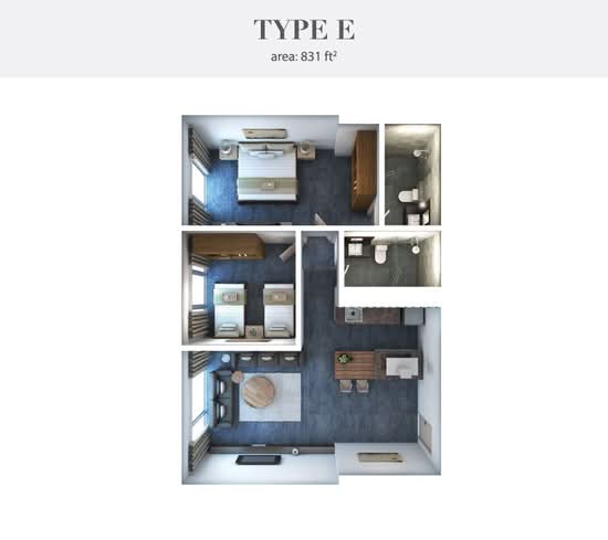 Harbour City Resort Suites Pulau Melaka - Floor Plan - iProperty.com.my