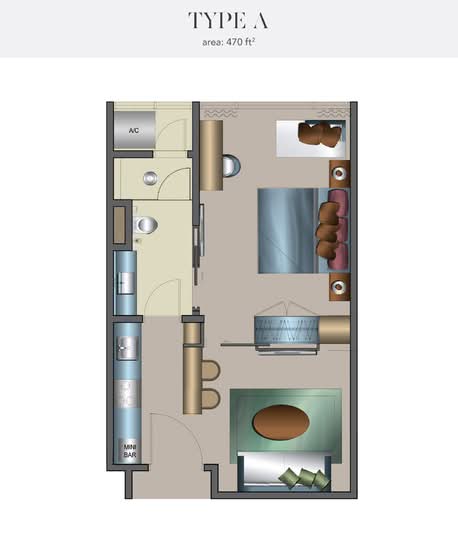 Harbour City Resort Suites Pulau Melaka - Floor Plan - iProperty.com.my