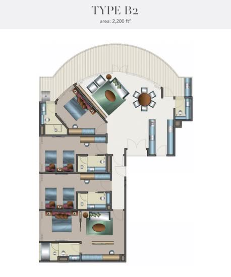Harbour City Resort Suites Pulau Melaka - Floor Plan - iProperty.com.my