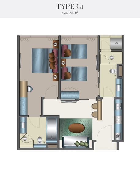 Harbour City Resort Suites Pulau Melaka - Floor Plan - iProperty.com.my