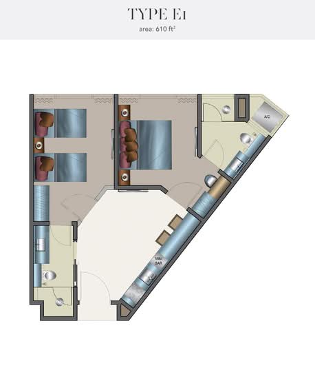 Harbour City Resort Suites Pulau Melaka - Floor Plan - iProperty.com.my