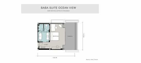Baba Beach Club Phuket : บาบา บีชคลับ ภูเก็ต - Floor Plan