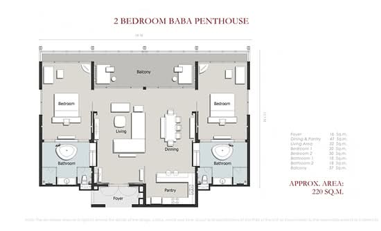 Baba Beach Club Phuket : บาบา บีชคลับ ภูเก็ต - Floor Plan