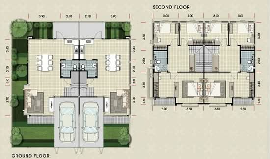 Nakornthong Colony Srinakarin - Floor Plan