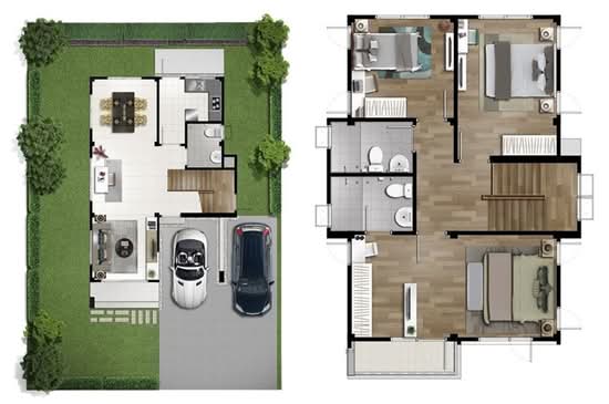 Centro Rangsit Klong 4-Wongwan : เซนโทร รังสิต คลอง 4-วงแหวน - Floor Plan