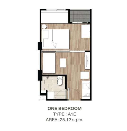 Atmoz Ladprao 15 - Floor Plan