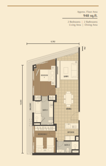 Dorsett Residences Bukit Bintang - Floor Plan - iProperty.com.my