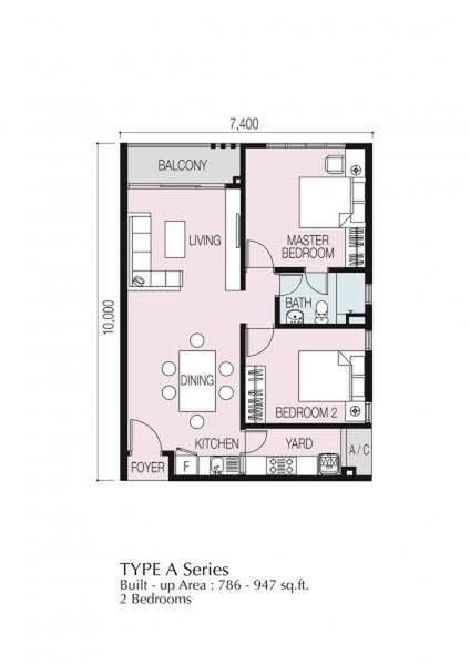 Kediaman Servis untuk Disewa di Centra Residences - Ken Phoon - PropertyGuru.com.my