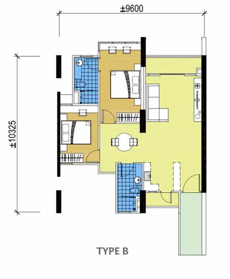 Mont Residence - Floor Plan - iProperty.com.my