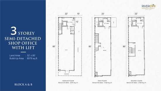 Rivercity Business Park @ Batu Pahat - Floor Plan - iProperty.com.my