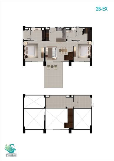 Swan Lake Residences Khao Yai : สวอนเลค เรสซิเดนท์ เขาใหญ่ - Floor Plan