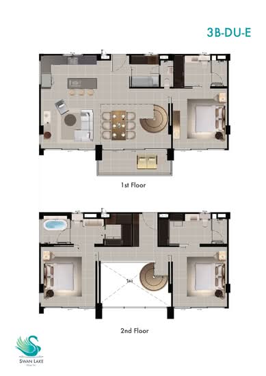 Swan Lake Residences Khao Yai : สวอนเลค เรสซิเดนท์ เขาใหญ่ - Floor Plan