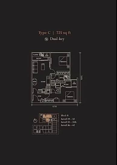 The Luxe By Infinitum - Floor Plan - iProperty.com.my