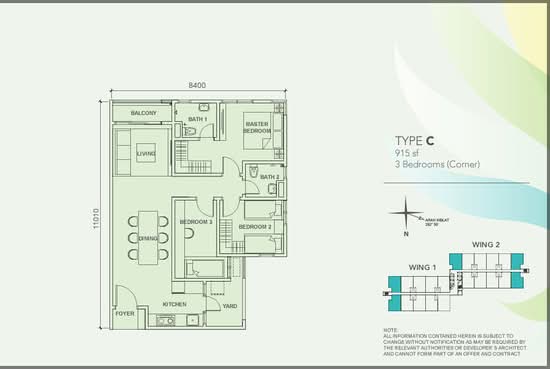 The Greens @ Subang West - Floor Plan - iProperty.com.my