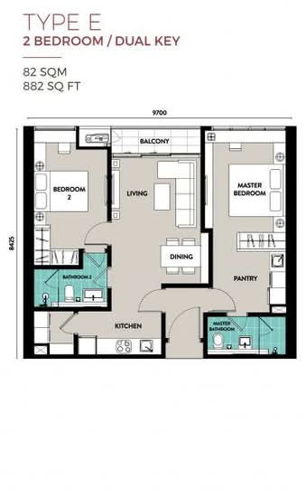 Lucentia Residences - Floor Plan - iProperty.com.my