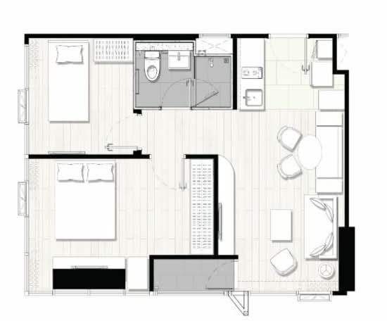 Mazarine Ratchayothin : แมสซารีน รัชโยธิน - Floor Plan