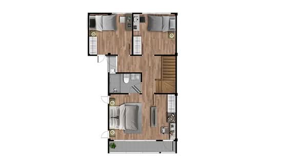 Supalai Bella Wongwaen - Raminthra : ศุภาลัย เบลล่า วงแหวน - รามอินทรา - Floor Plan
