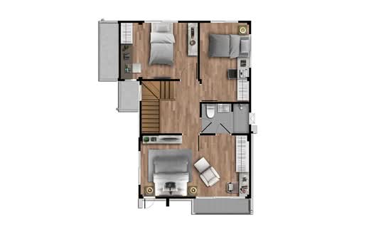 Supalai Bella Wongwaen - Raminthra : ศุภาลัย เบลล่า วงแหวน - รามอินทรา - Floor Plan