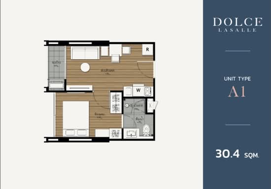 Dolce Lasalle Bang na : โดว์เช่ ลาซาล บางนา - Floor Plan