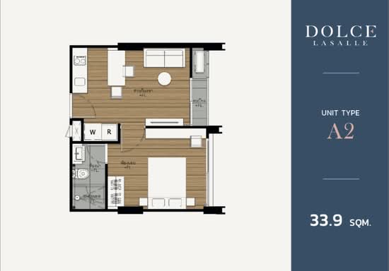 Dolce Lasalle Bang na : โดว์เช่ ลาซาล บางนา - Floor Plan