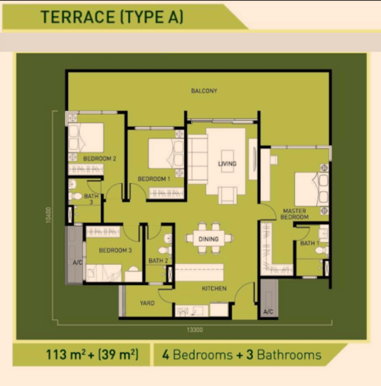 Rumbia Residence - Floor Plan - iProperty.com.my
