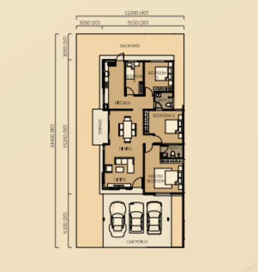 Louvre Residence @ Sungai Petani - Floor Plan - iProperty.com.my
