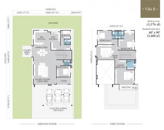 Fairfield Villas @ Yarra Park - Floor Plan - iProperty.com.my