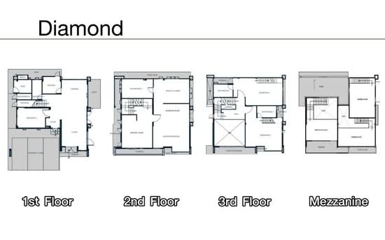 Astera Pride Rama 2 : แอสเทรา ไพรด์ พระราม 2 - Floor Plan