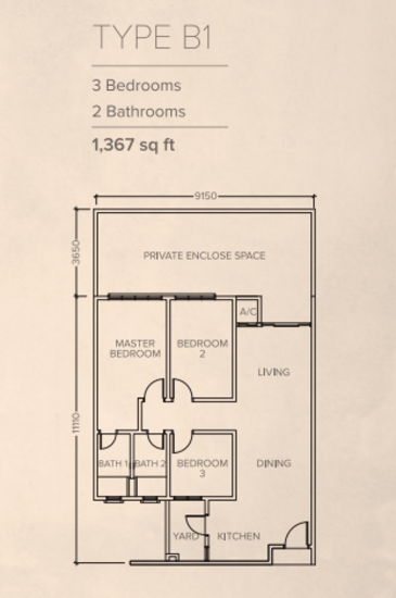 Covil By The Sea @ Meridin Bayvue - Floor Plan - iProperty.com.my