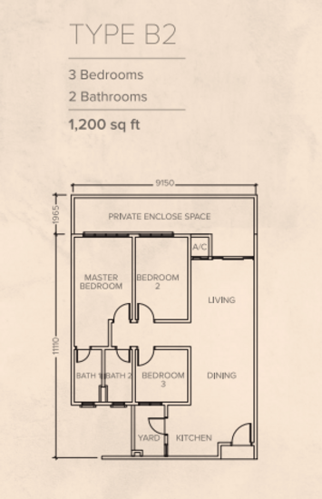 Covil By The Sea @ Meridin Bayvue - Floor Plan - iProperty.com.my
