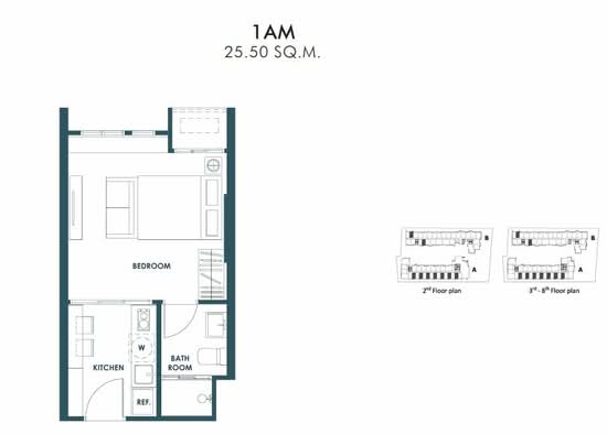 The Base Sukhumvit 50 : เดอะ เบส สุขุมวิท 50 - Floor Plan