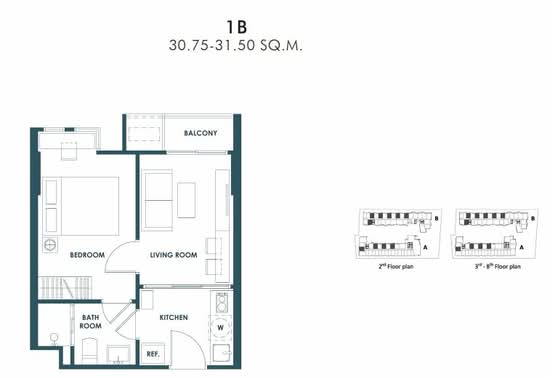 The Base Sukhumvit 50 : เดอะ เบส สุขุมวิท 50 - Floor Plan
