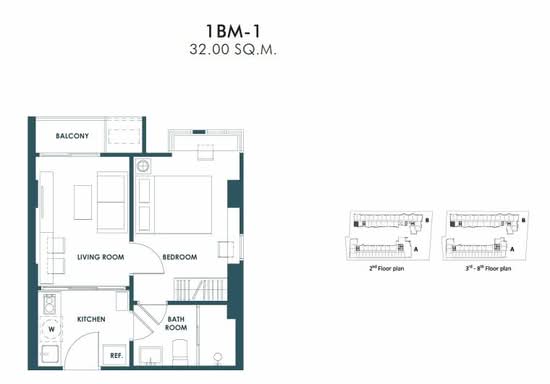 The Base Sukhumvit 50 : เดอะ เบส สุขุมวิท 50 - Floor Plan